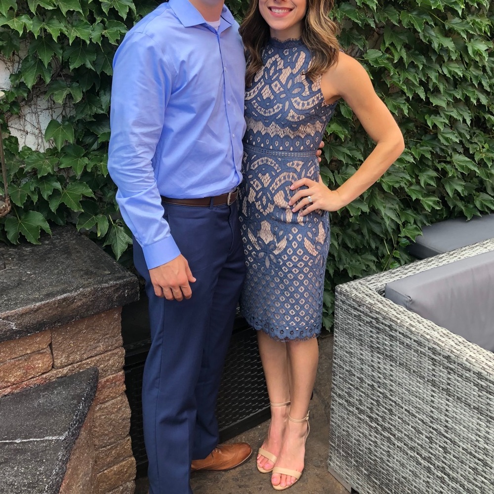 Lulu’s lace dress